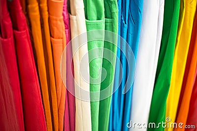 Colorful Trouser Stock Photo