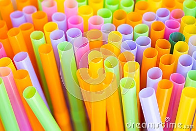 Colorful tube abstract background Stock Photo