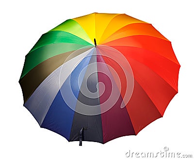 Colorful umbrella Stock Photo