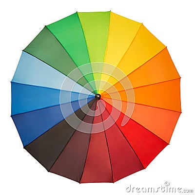 Colorful umbrella Stock Photo