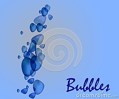 Colorful Vector Bubbles Design abstract Vector Illustration