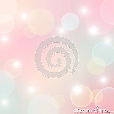 Abstract bokeh background Vector Illustration