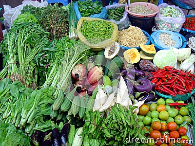 Colorful Vegetables Stock Photo