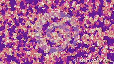 Colorful voronoi, vector abstract. Seamless irregular lines mosaic pattern. Geometric grid Stock Photo