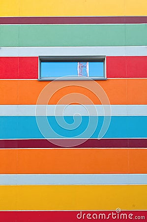 Colorful wall Stock Photo