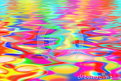 Colorful water background Stock Photo