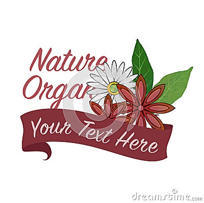 Colorful watercolor texture vector nature organic vegetable Vector Illustration