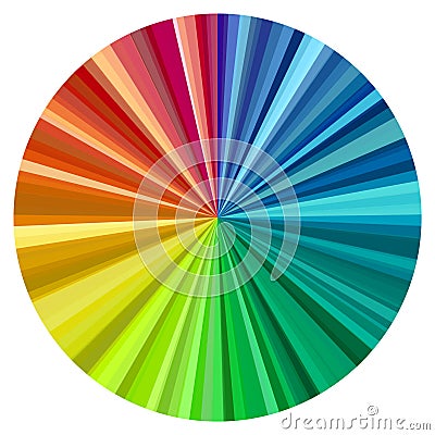 Colorful wheel Stock Photo