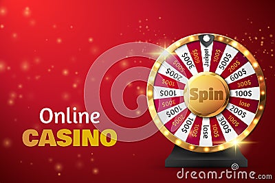 Colorful wheel of luck or fortune infographic. Vector Vector Illustration