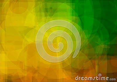 green orange and yellow abstract colorful raster background image Cartoon Illustration