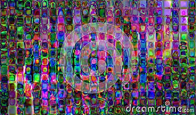 Colorfull abstract bokeh overlay image. Stock Photo