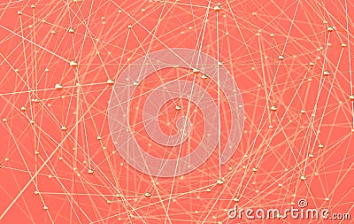 Colorfull dynamic abstract twisted shape. 3d render vawe, spiral. Computer generated geometric illustration Cartoon Illustration