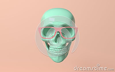 Colorfull dynamic abstract twisted shape. 3d render vawe, spiral. Computer generated geometric illustration Cartoon Illustration
