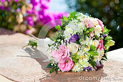 Colorfull flower bouquet. Stock Photo