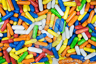 Colorfur candies Stock Photo