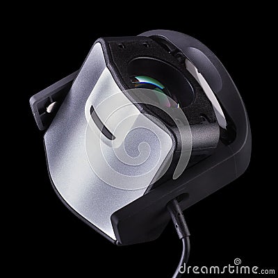 Colorimeter profiling computer monitor or photographer color calibration tool Stock Photo