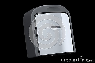 Colorimeter profiling computer monitor or photographer color calibration tool Cartoon Illustration