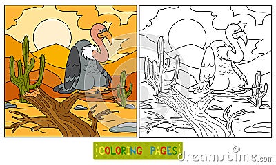 Coloring book Vector Illustration