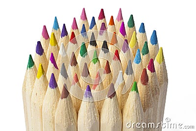 Coloring Pensil Stock Photo