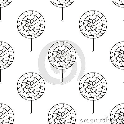 Coloring seamless pattern. Print for cloth design, textile, fabric, wallpaper Vector Illustration