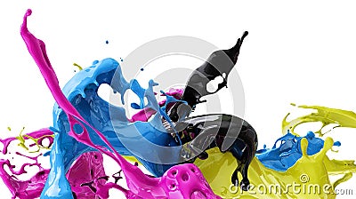 Colors cmyk Stock Photo