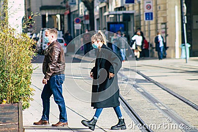 Colors of France Editorial Stock Photo