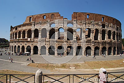 Colosseum, Colosseum, Rome, Colosseum, amphitheatre, historic site, ancient roman architecture, landmark Editorial Stock Photo