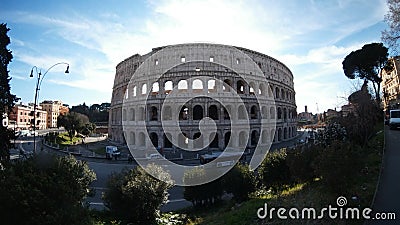 Colosseum, landmark, structure, city, building Editorial Stock Photo