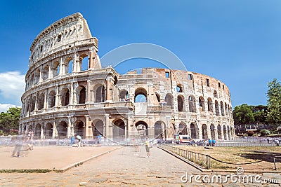 Colosseum - landmark of Rome, Italy Editorial Stock Photo