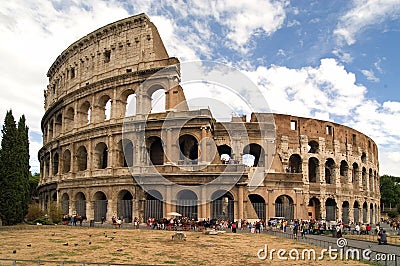 Colosseum Rome Stock Photo