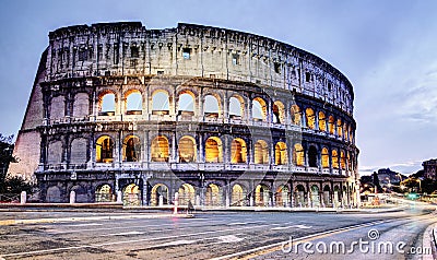 Colosseum Rome Stock Photo