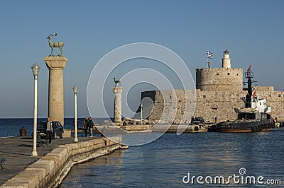 The Colossus Monument Editorial Stock Photo