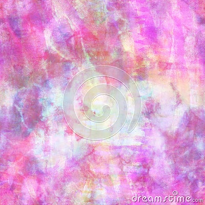 Colour Burst Magenta Abstract Tie Dye Print Stock Photo