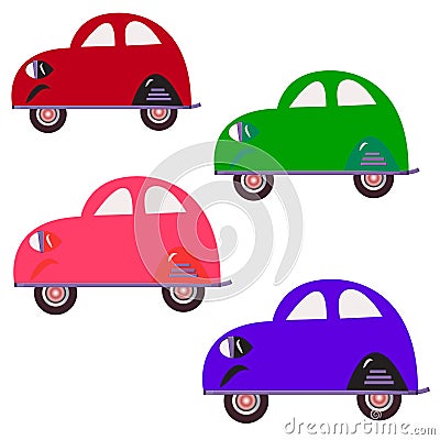 Colour Cars Royalty Free Stock Photo - Image: 17831385