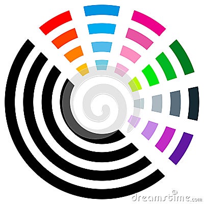 Colour logo Vector Illustration