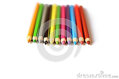 Colour pencil Stock Photo