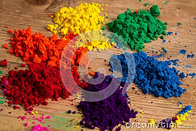 The colour wheel Stock Photo