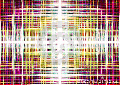 Colourful abstract soundwaves background Stock Photo