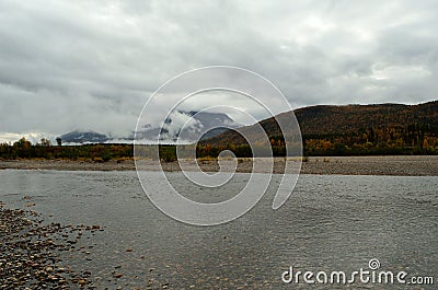 Colourful autumn landscape Stock Photo