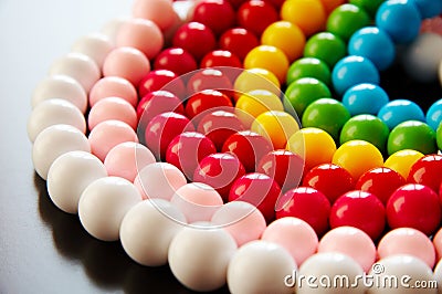 Colourful bead Stock Photo