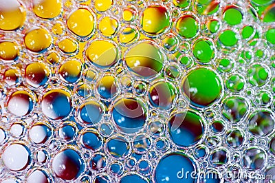 Colourful Bubbles Stock Photo