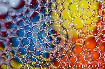 Colourful Bubbles Stock Photo