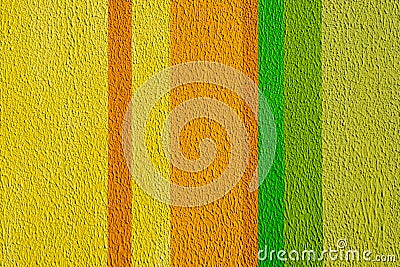 Colourful rainbow painted wall background Stock Photo