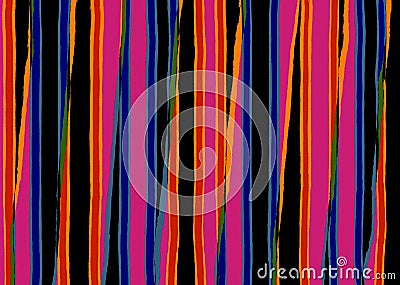 Colourful ripped paper background Stock Photo
