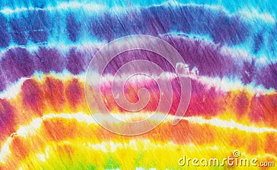 Colourful tie dye pattern background. Stock Photo