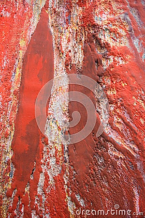 Colourful wild painting closeup acrylic paint Stock Photo