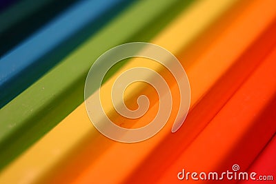 The colours crayon Stock Photo