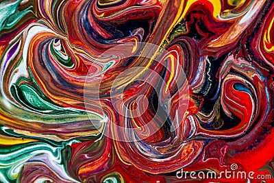 Colourful flow Stock Photo