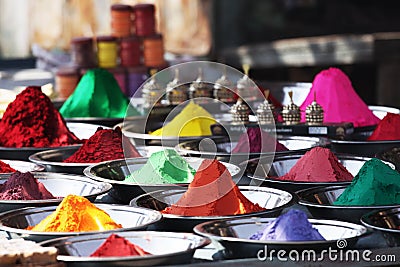 Colours of India Stock Photo