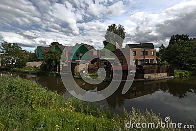 THe Colours of Zaandam Stock Photo